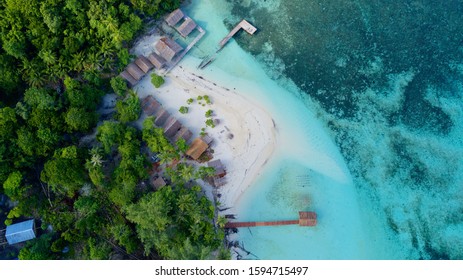 Raja Ampat Travel Drone Photos