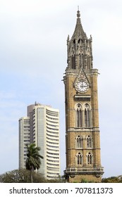 Rajabai Tower And  Bombay Stock Exchange Building 