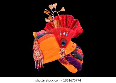 Rajasthani Jaipur Chunri Turban (safa) Groom Wedding Turban.
