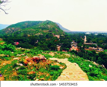 Rajgir Mountain In The Nalanda District, Bihar.