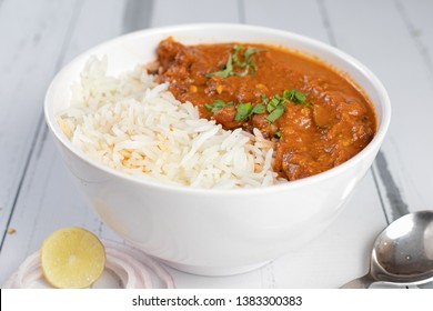 Rajma Chawal In A Bowl