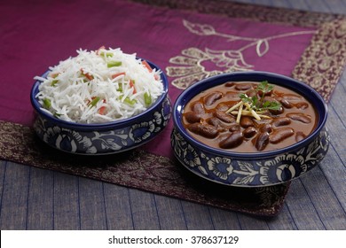 Rajma Rice In A Bowl 