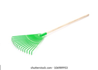 Rake Isolated On White Background