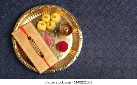 Rakhi Thali, Raksha Bandhan Or Rakshabandhan The Indian Festival