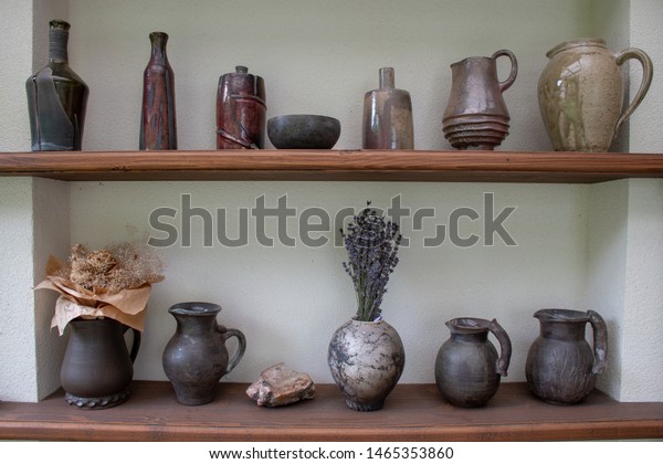 Raku Ware Type Japanese Pottery Traditionally Stock Photo Edit