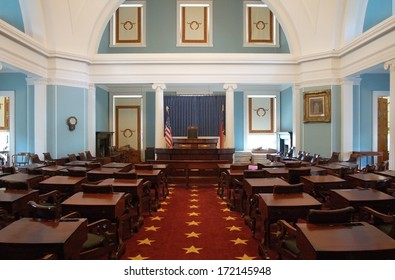 RALEIGH, NC - JULY 17, 2011 - Chambers Of The North Carolina State Senate