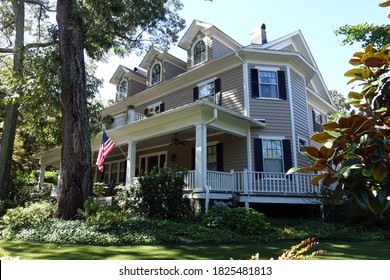 Raleigh, North Carolina - Sept 2020: Beautiful Home In A Raleigh, NC Neighborhood