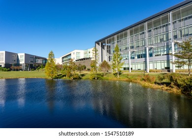 Raleigh,NC/USA-10/31/19:Classroom Buildings At Wake Technical Community College North Campus.