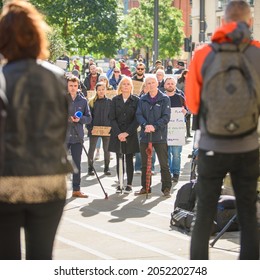 Rally Held By The Manchester Cladiators Outside The Conservative Party Conference 2021 On 32021