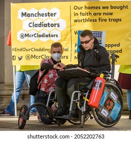 Rally Held By The Manchester Cladiators Outside The Conservative Party Conference 2021 On 32021