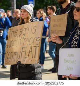 Rally Held By The Manchester Cladiators Outside The Conservative Party Conference 2021 On 32021