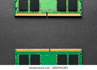 RAM Memory Module Extending from Frame Edge Technology Background