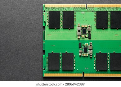 RAM Memory Module Extending from Frame Edge Technology Background