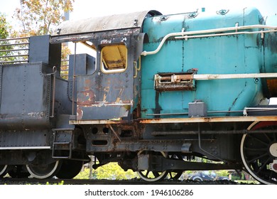 Rama 5 Park In Thung Song, Nakhon Si Thammarat ,Train Locomotive