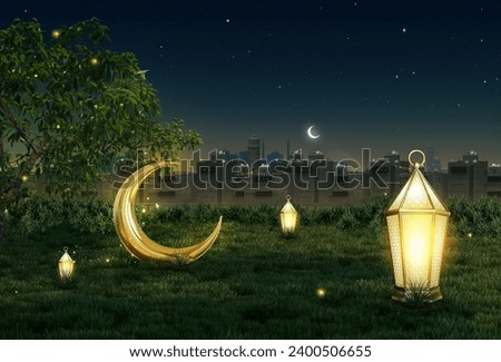 Ramadan and Eid al fitr Background special Islamic photos, Night  Ramadan Mubarak