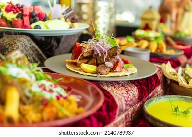 Ramadan Iftar Buffet Table Setup