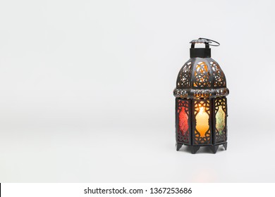 Ramadan Lantern Isolated On With Surface