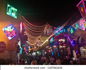 Ramadan In Muizz Street In Cairo, Egypt In 16 June 2017