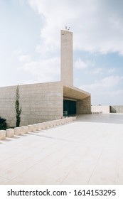 Ramallah, West Bank - January 2st, 2019: Inside The Yasser Arafat Museum