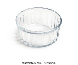 Ramekin Glass Isolated