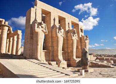 Ramesseum In Luxor 