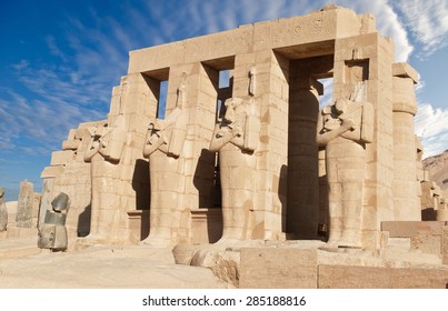 Ramesseum In Luxor 