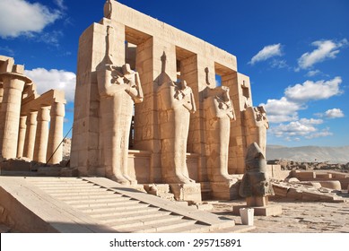 Ramesseum In Luxor 