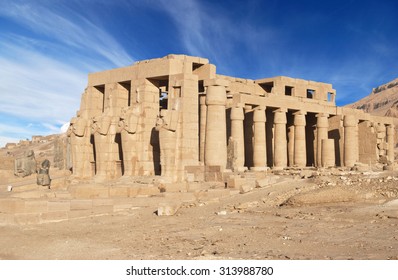 Ramesseum In Luxor 