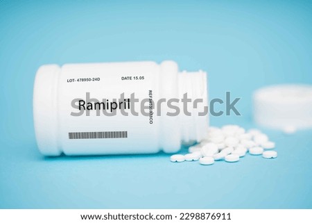 Ramipril, Angiotensin-converting enzyme (ACE) inhibitor, Hypertension, Heart failure, ACE inhibitor, Tablet