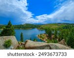 Rampart Reservoir, Colorado Rocky Mountains