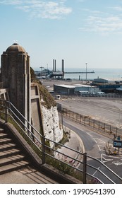 Ramsgate, Kent | UK -  2021.05.29: The View Of Port Of Ramsgate Closed On Bank Holiday Weekend