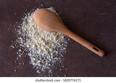 Ranch Seasoning Spilled From A Teaspoon