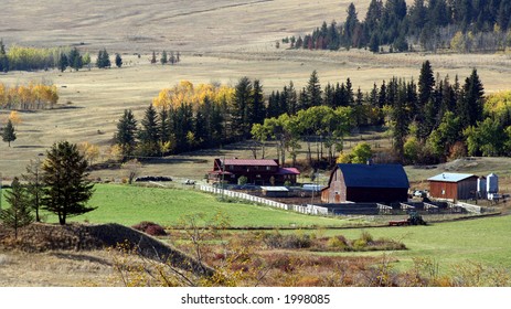 A Ranch In Western Canada