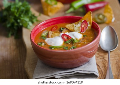 Ranchero Chicken, Spicy Mexican Soup