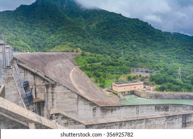 Randenigala water dam in Badulla, Sri Lanka, which generates most of the power to the country