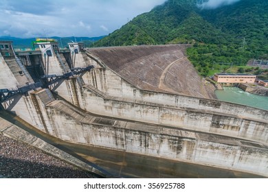 Randenigala water dam in Badulla, Sri Lanka, which generates most of the power to the country