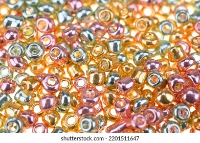 Random Arrangement Of Threading Beads