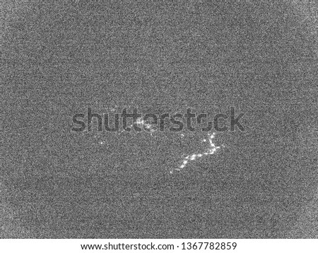 Random Black and white noise image - Static noice