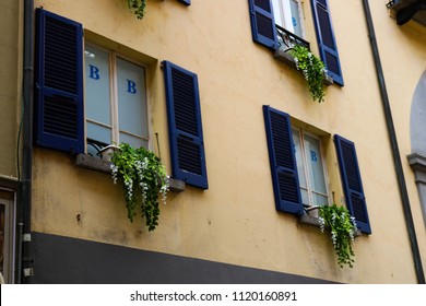 Random building with plants
