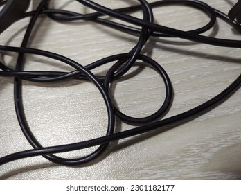 Random cable on the table