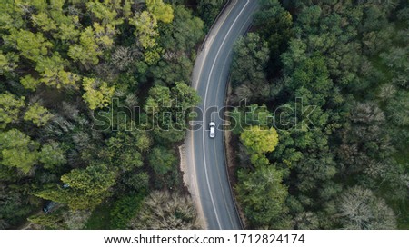 Similar – Image, Stock Photo road to nowhere | road to the moroccan hinterland