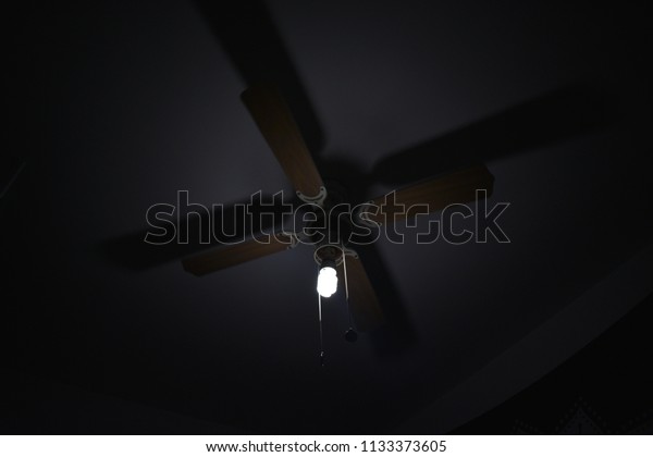 Random ceiling light with interesting lights and\
battle with the dark.