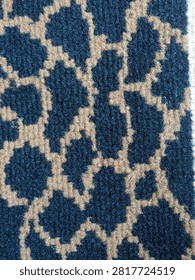 random pattern on permadani texture dott
