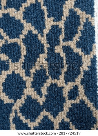random pattern on permadani texture dott
