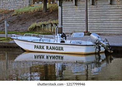 Ranger Boat Waiting To Be Called Into Action