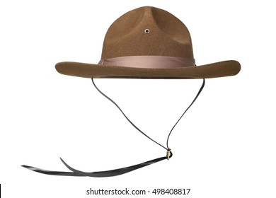 Ranger Hat Isolated On White Background