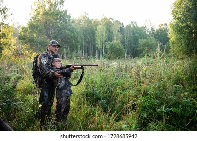 Download Father Son Hunting High Res Stock Images Shutterstock