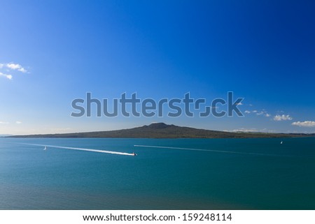 Rangitoto Island and Hauraki Gulf, Auckland, New Zealand
