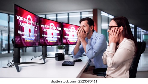 Ransomware Cyber Attack Using Malware. Security Breach - Powered by Shutterstock - Get 15% off with code: PIKWIZARD15
