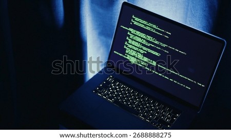 Ransomware deployer encrypting data streams on monitor, deployer launching coordinated extortion attacks, deployer exploiting critical system vulnerabilities, ideal for ransomware awareness promotions